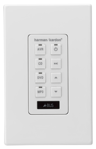 AB 2 - Black - Amplified In-Wall Module With On Board Controls For A-BUS Applications - Hero
